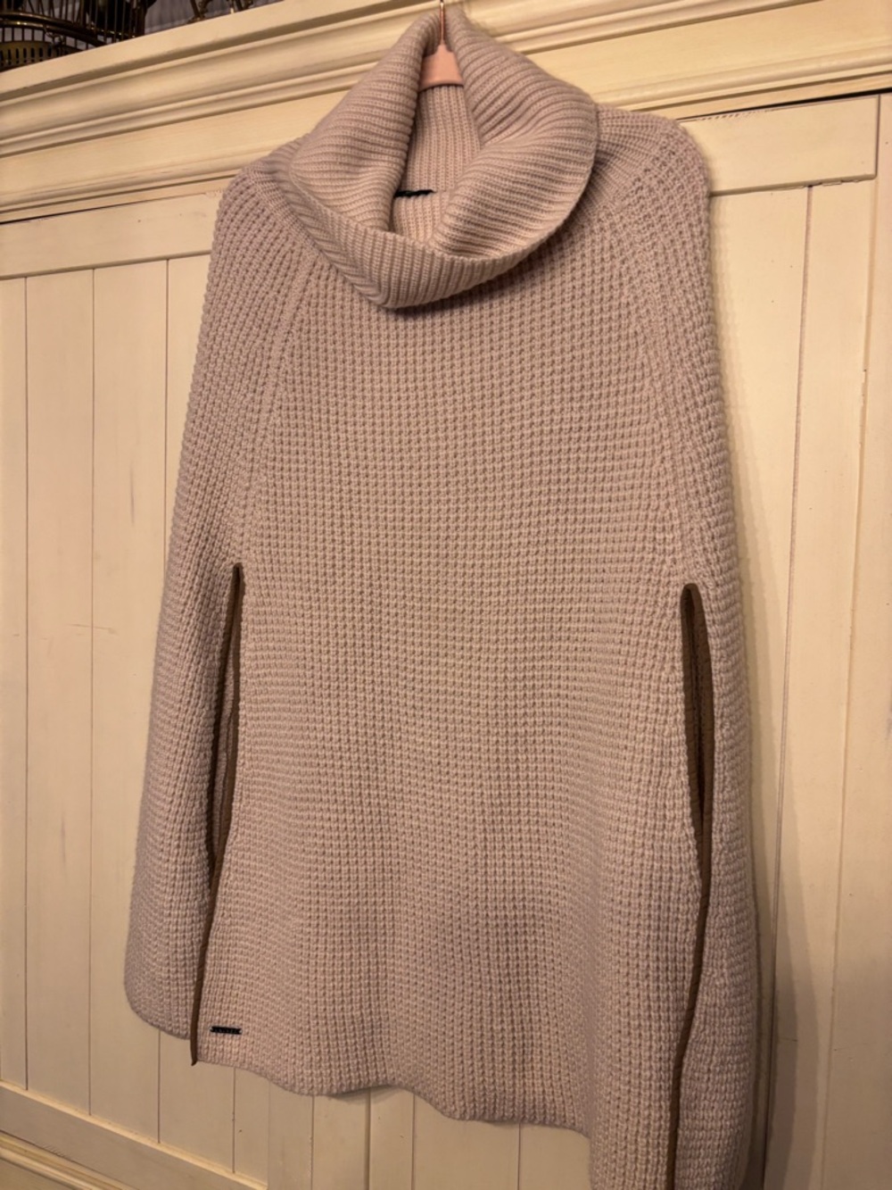 Ralph Lauren Taupe Cowl Neck Sweater
